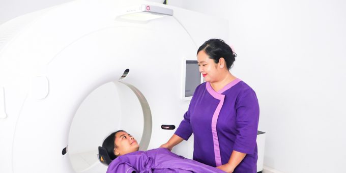 CT scan machine
